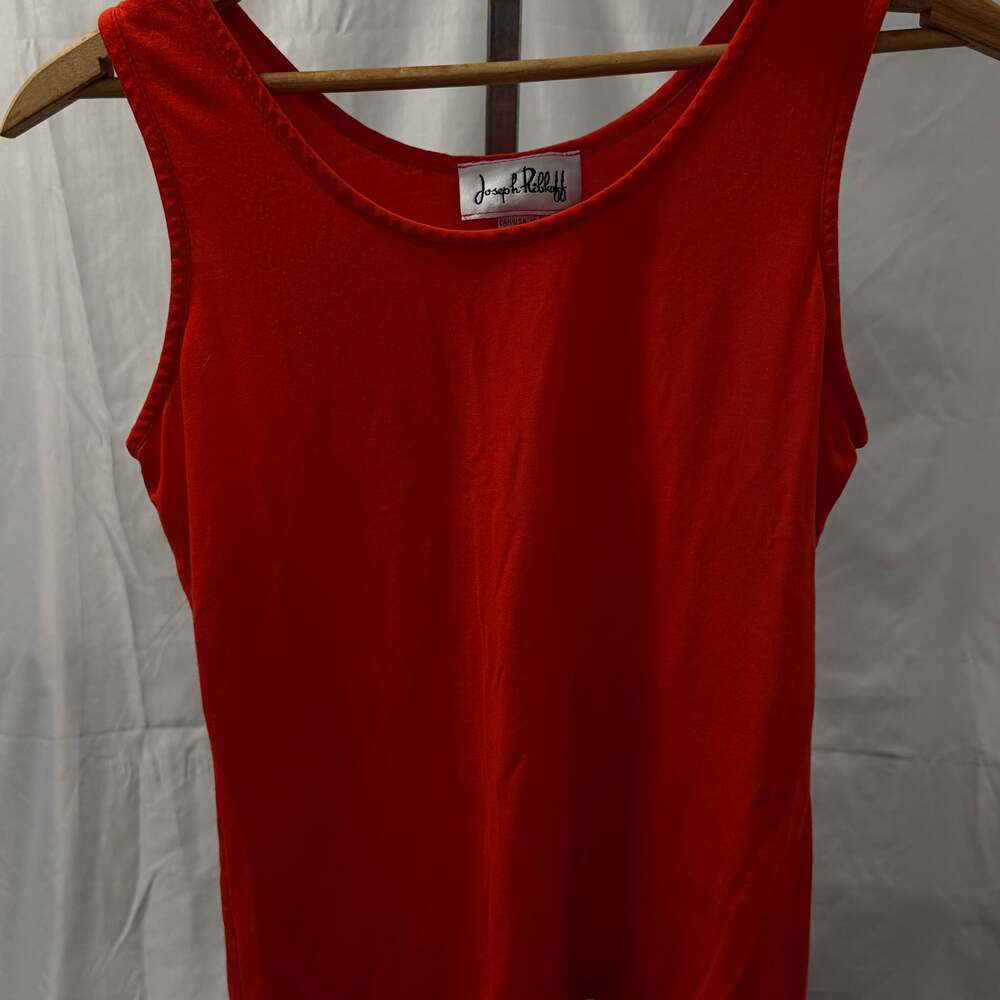 Joseph Ribkoff Red Flared Open Blazer Style - Picture 3 of 4